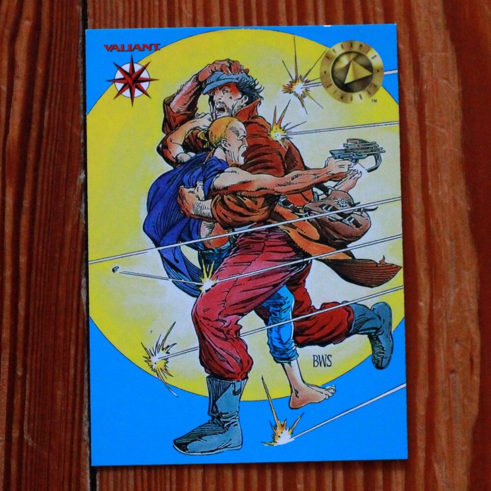Vintage Upper Deck 1993 "Valiant" Trading Card